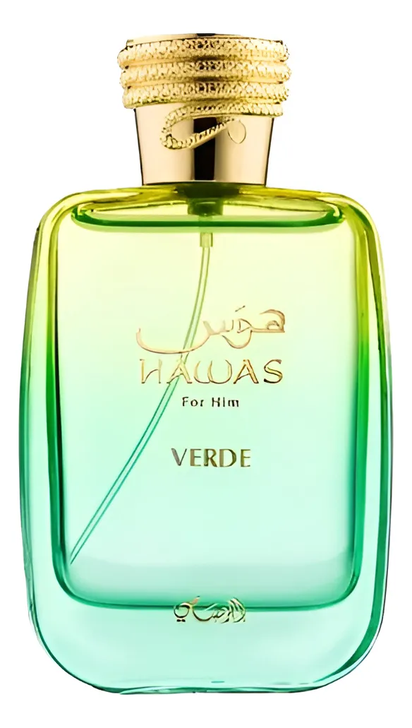 Perfume Rasasi Hawas Verde 100ml Cítricos Frescos Acuaticos